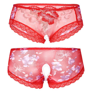 "Sissy Briella" Embroidery Briefs