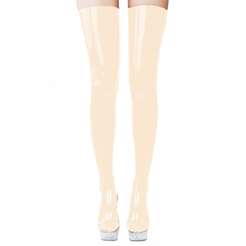 "Sissy Delaney" Wet Look Stockings