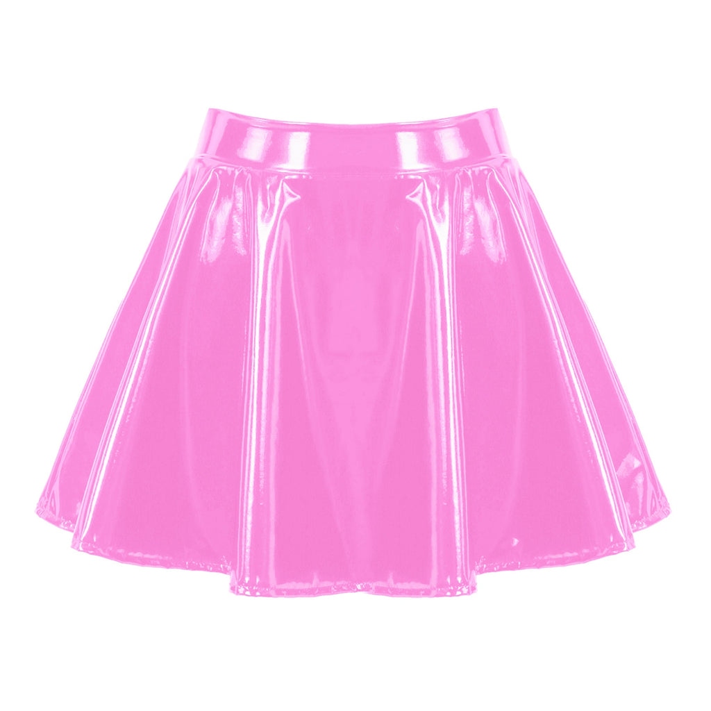 "Sissy Frankie" Glossy Skirt