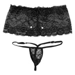 Load image into Gallery viewer, &quot;Sissy Esther&quot; Lace Mini Skirt
