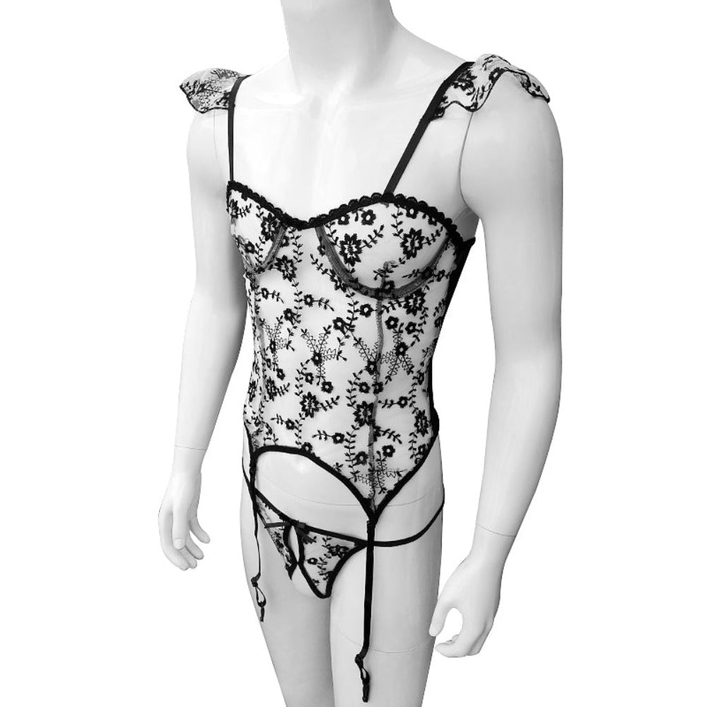 "Sissy Sierra" See-through Lingerie Set