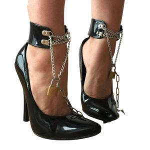 "Sissy Susan" Lockable Shoes High Heels for Men