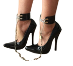 Load image into Gallery viewer, &quot;Sissy Susan&quot; Lockable Shoes High Heels for Men
