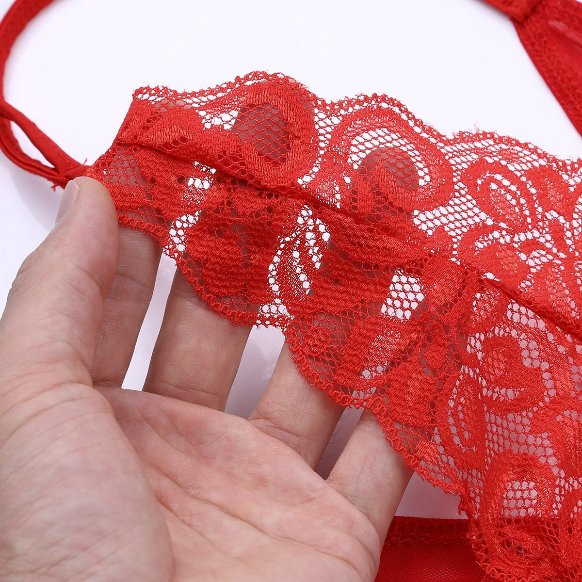 "Sissy Mamie" See Through Bra