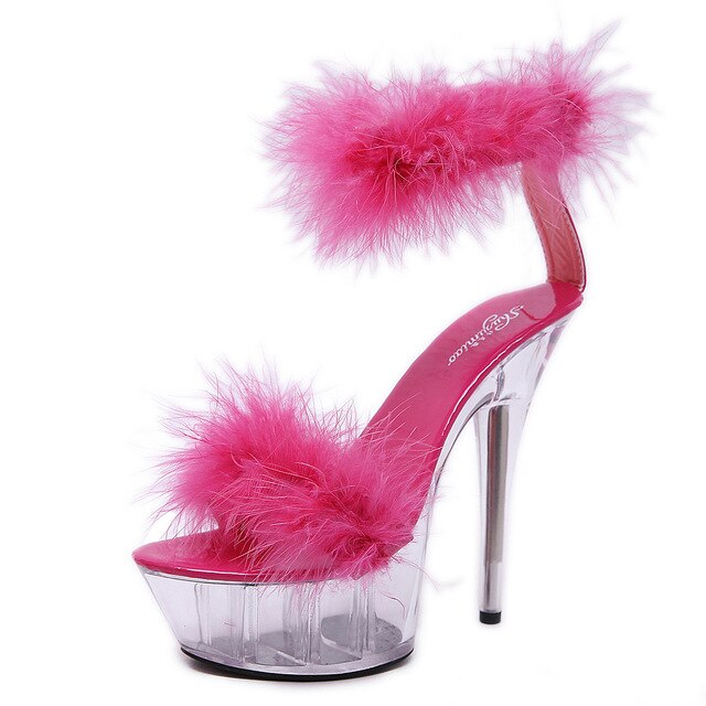 "Sissy Aubrianna" Crystal Heels