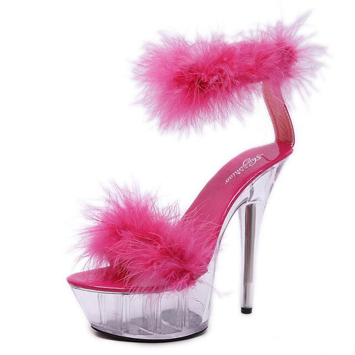 "Sissy Aubrianna" Crystal Heels
