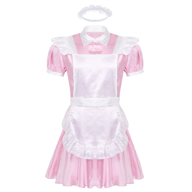 "Sissy Aubree" Maid Dress Male Crossdressing