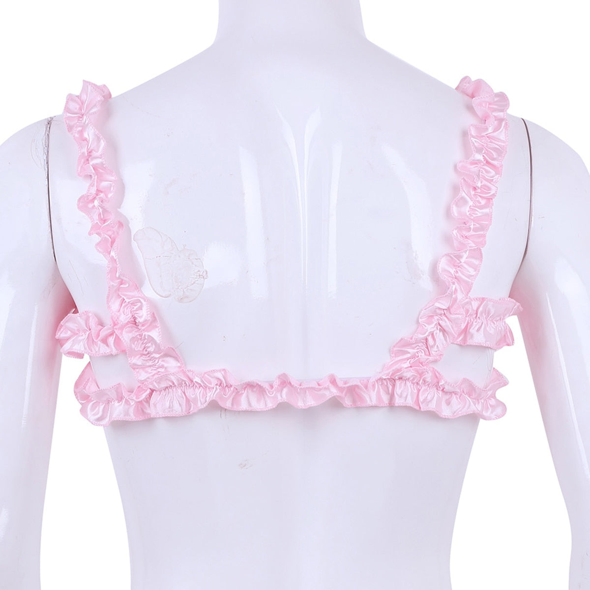 "Sissy Emerson" Ruffled Bra for Men