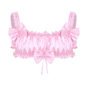 "Sissy Emerson" Ruffled Bra for Men