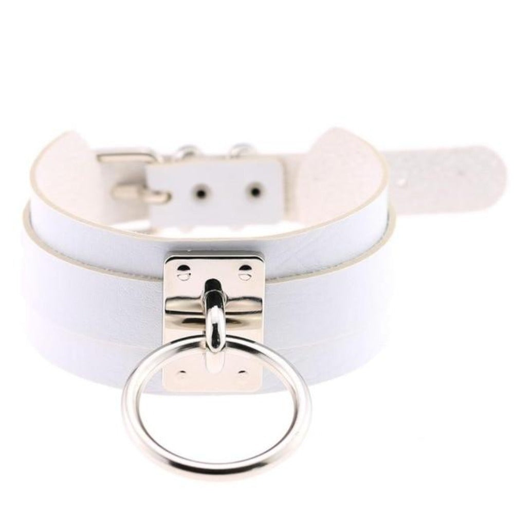 "Sissy Cicely" Leather Choker