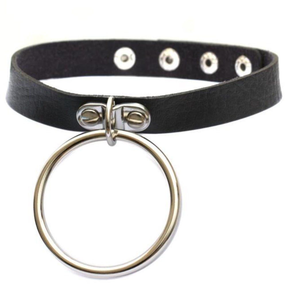 "Sissy Cicely" Leather Choker