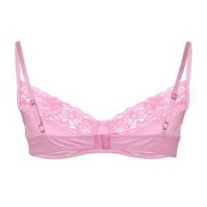 "Sissy Calista" Fabric & Lace Bra