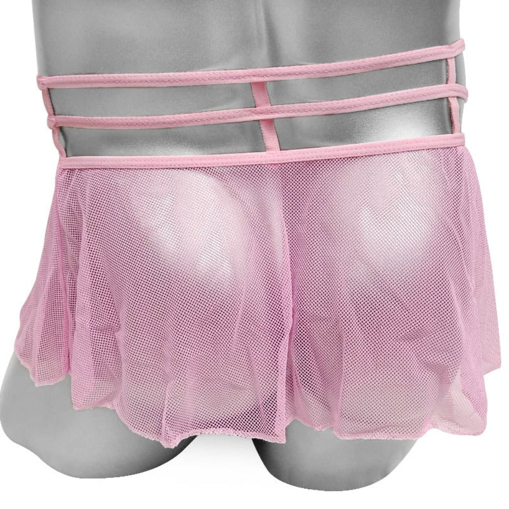 "Sissy  Julie" See through Skirt  Mens Lingerie