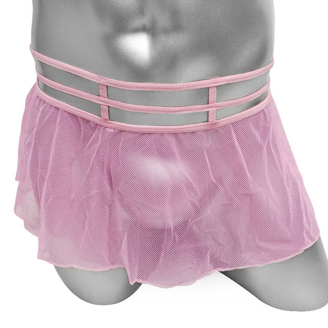 "Sissy  Julie" See through Skirt  Mens Lingerie