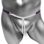 Load image into Gallery viewer, &quot;Sissy Leila&quot; Pearls Thong
