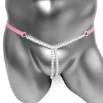 Load image into Gallery viewer, &quot;Sissy Leila&quot; Pearls Thong
