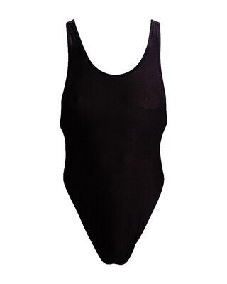 "Sissy Noelle" High-Cut Thong Bodysuit for Men & Crossdressers