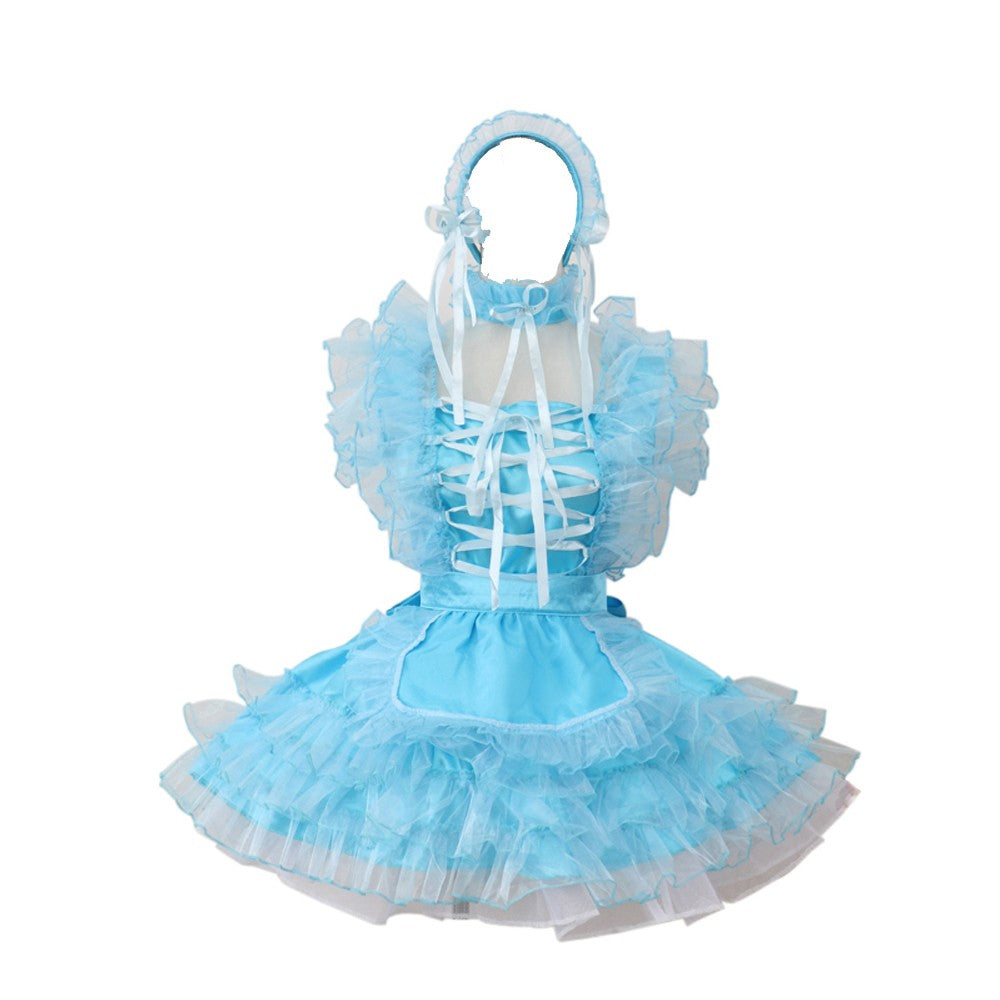 "Sissy Alessandra" Lockable Maid Dress.