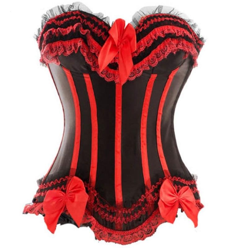 "Sissy Juliette" Lace-Up Satin Corset — Feminize Your Silhouette