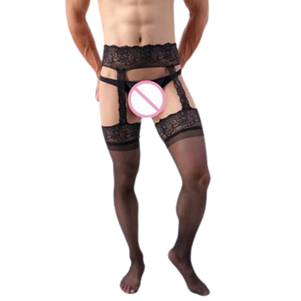 "Sissy Emiliana" Garter Stockings
