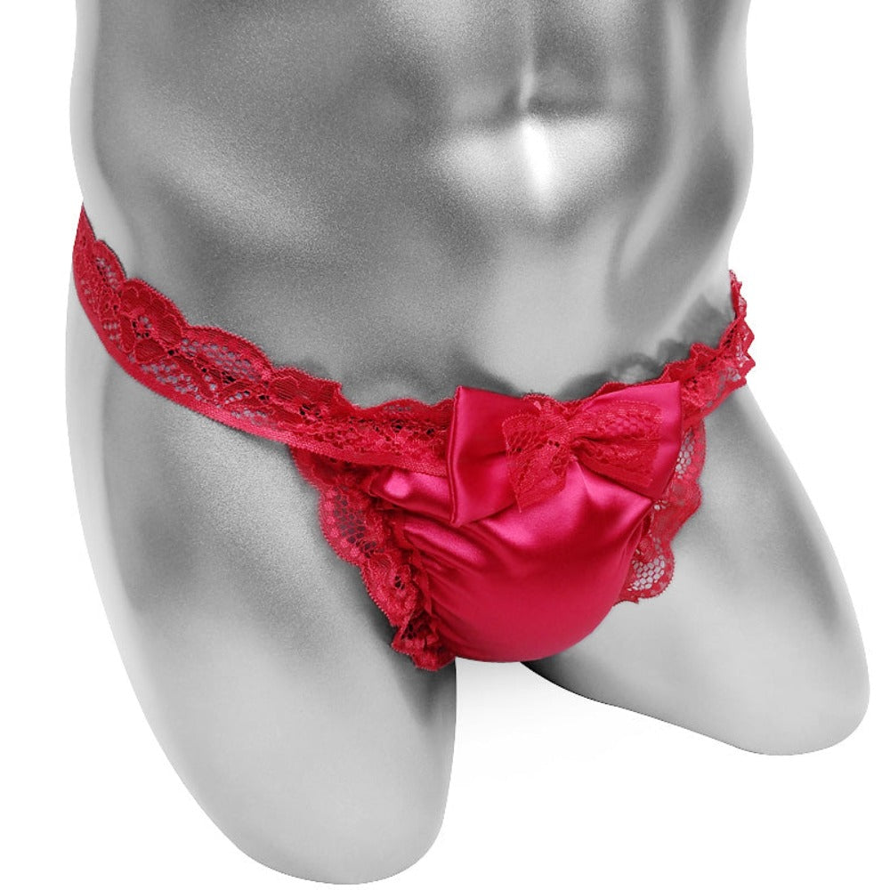 "Sissy Angela" Satin Panties