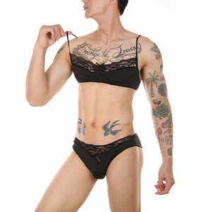 "Sissy Ruthie" Lingerie Set for Men