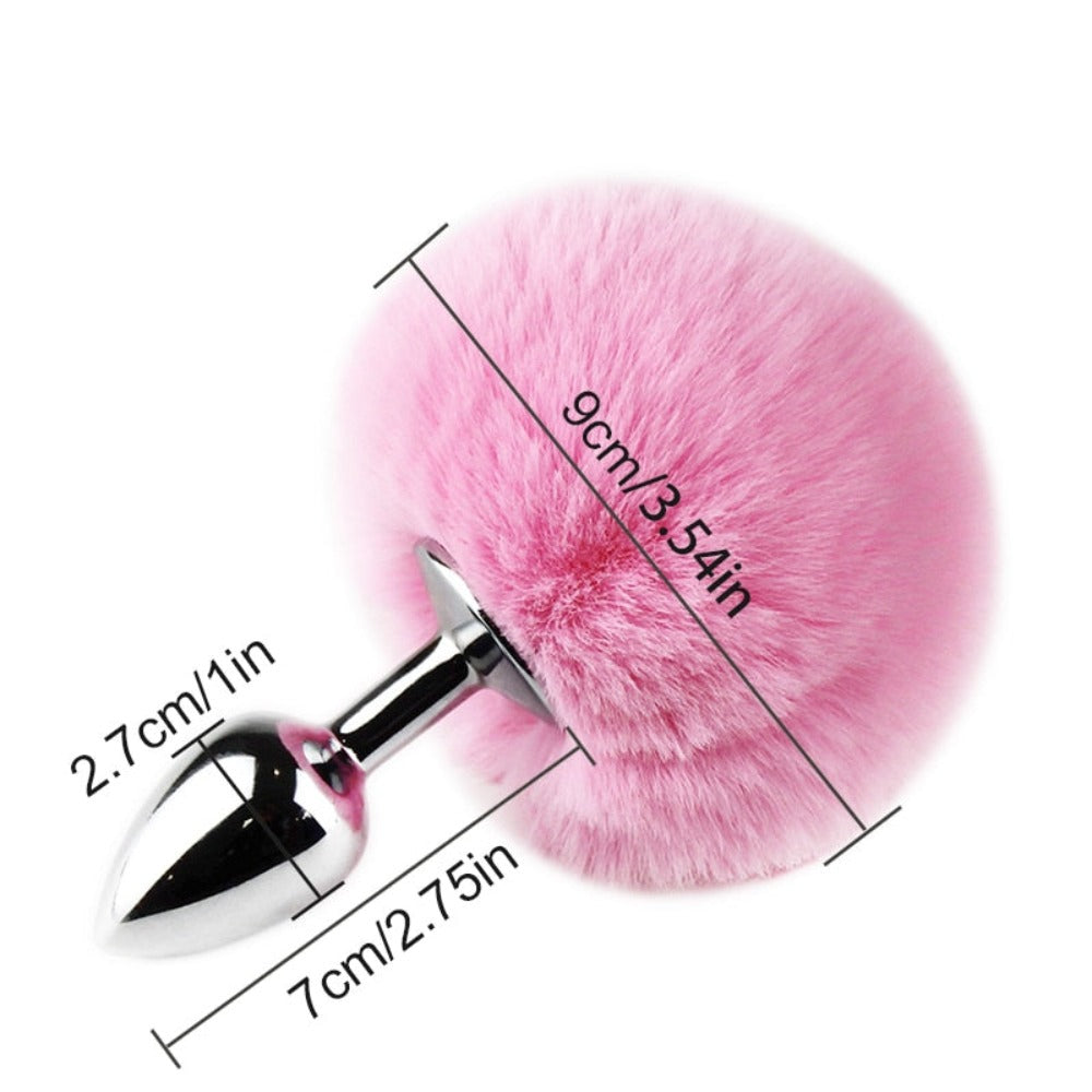 "Sissy Patricia" Rabbit Tail