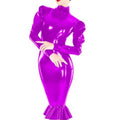 "Sissy Cori" Wet Look Dress
