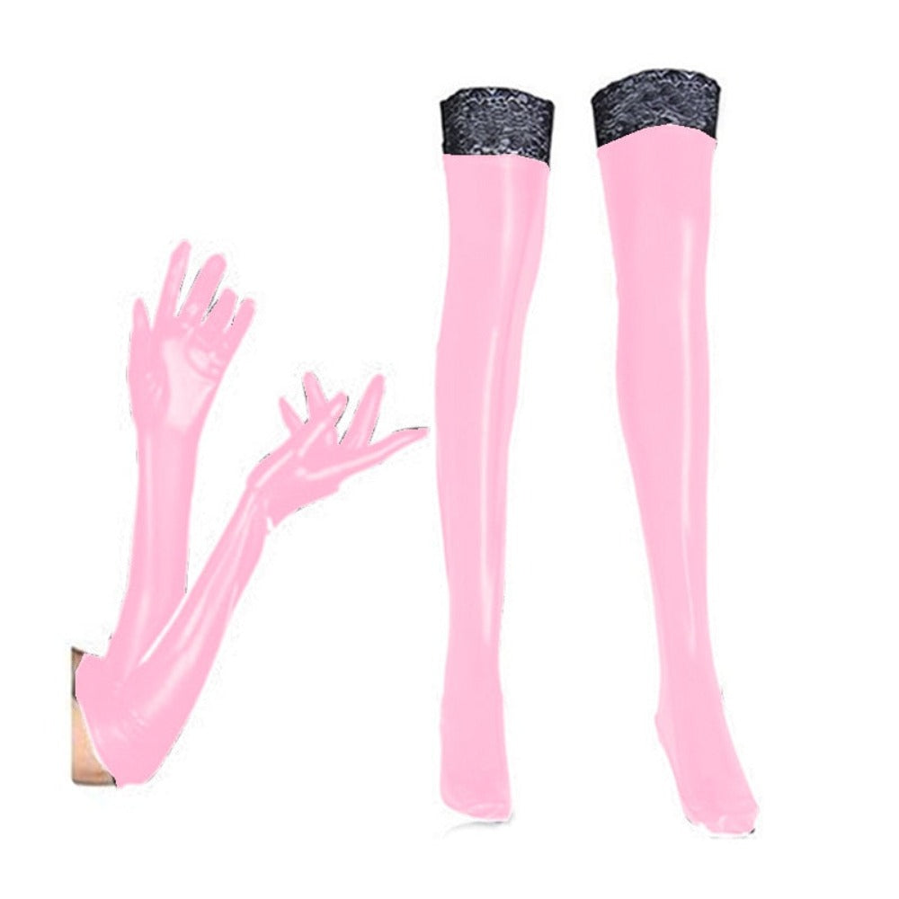 "Greer" Gloves & Stockings Set