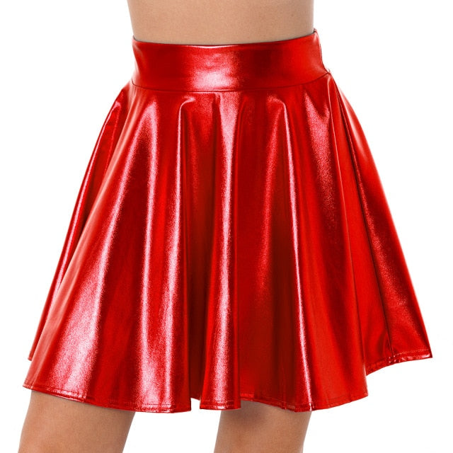 "Sissy Magnolia" Shiny Skirt