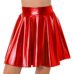 Load image into Gallery viewer, &quot;Sissy Magnolia&quot; Shiny Skirt
