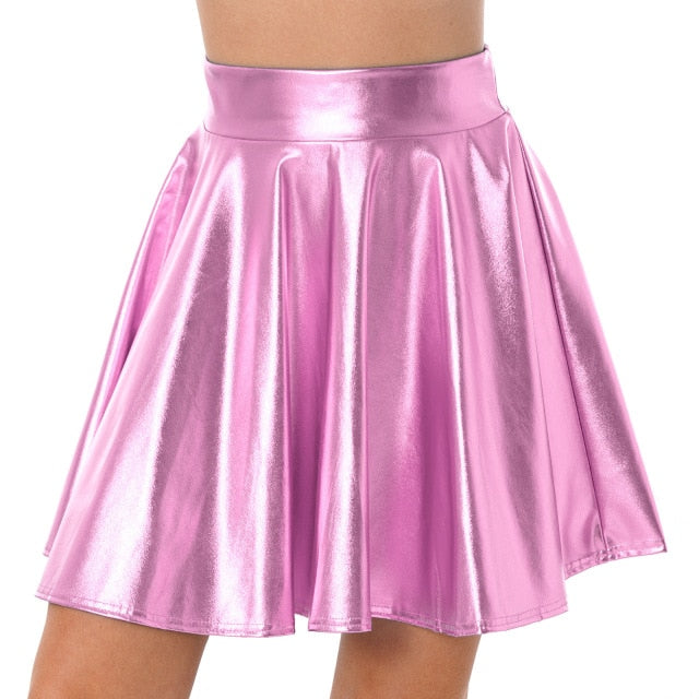 "Sissy Magnolia" Shiny Skirt