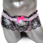 Load image into Gallery viewer, &quot;Sissy Anastasia&quot; Floral Lace Panties
