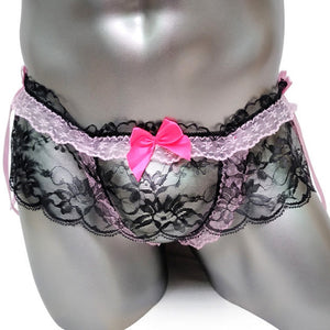 "Sissy Anastasia" Floral Lace Panties