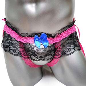 "Sissy Anastasia" Floral Lace Panties