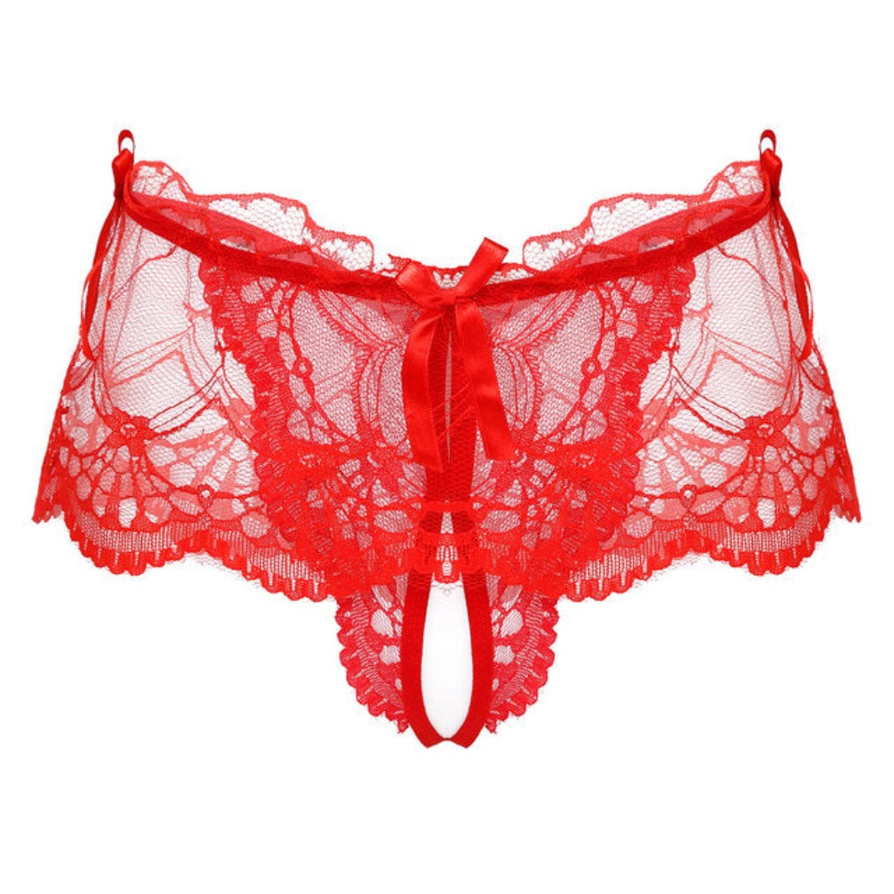 "Sissy Hallie" See-through  Skirted Panties