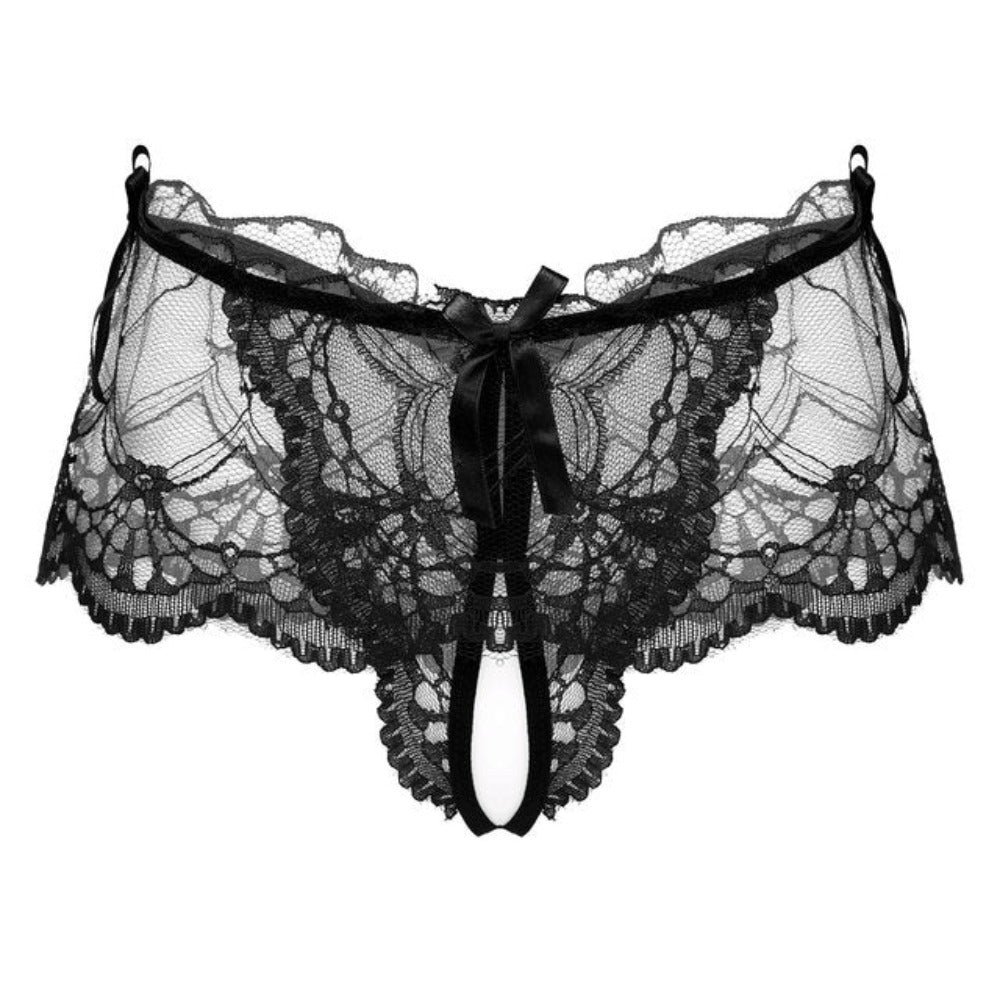 "Sissy Hallie" See-through  Skirted Panties