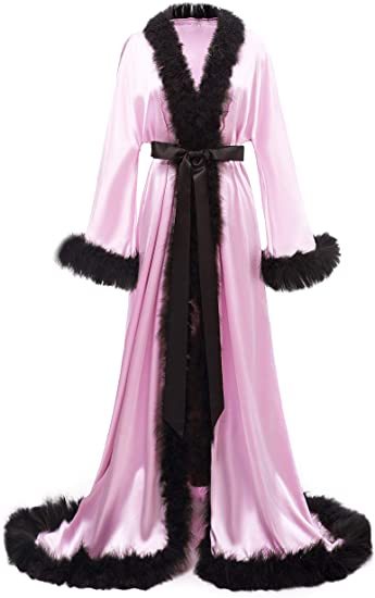 "Sissy Constance" Satin Robe