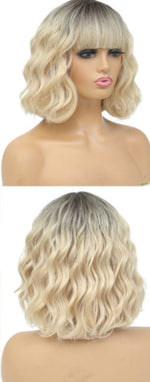 Load image into Gallery viewer, &#39;Sissy Kimber&quot; Short Wavy  Wigs
