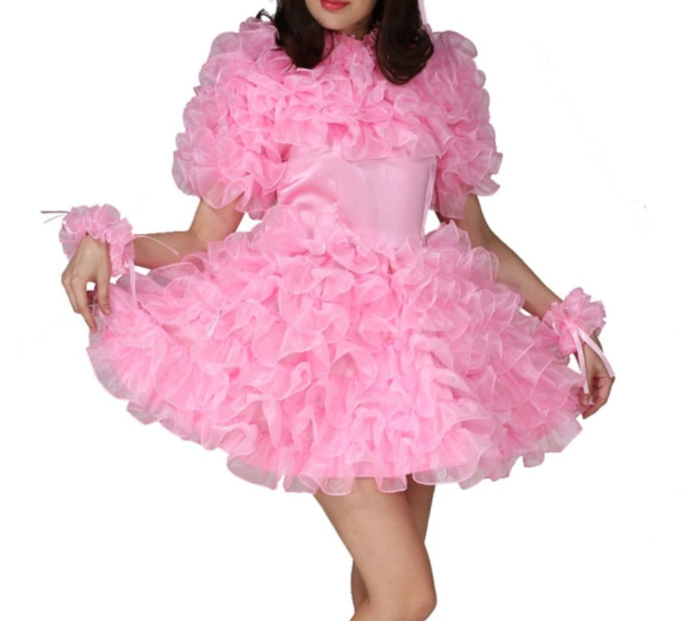 "Sissy Elsie" Lockable  Puffy Dress