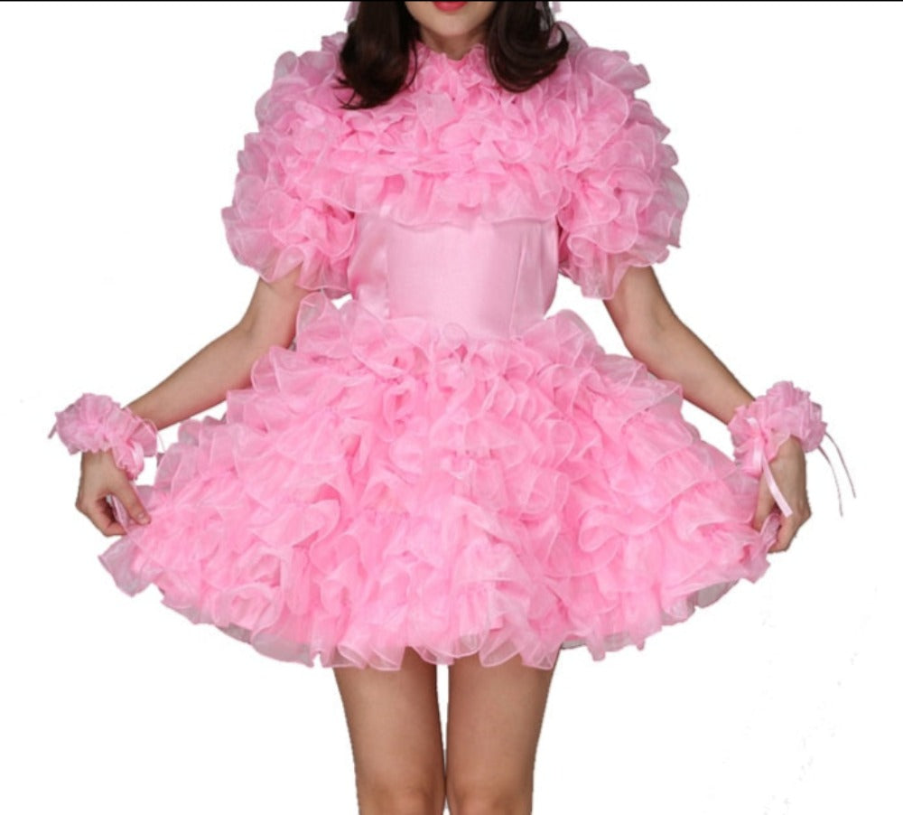 "Sissy Elsie" Lockable  Puffy Dress