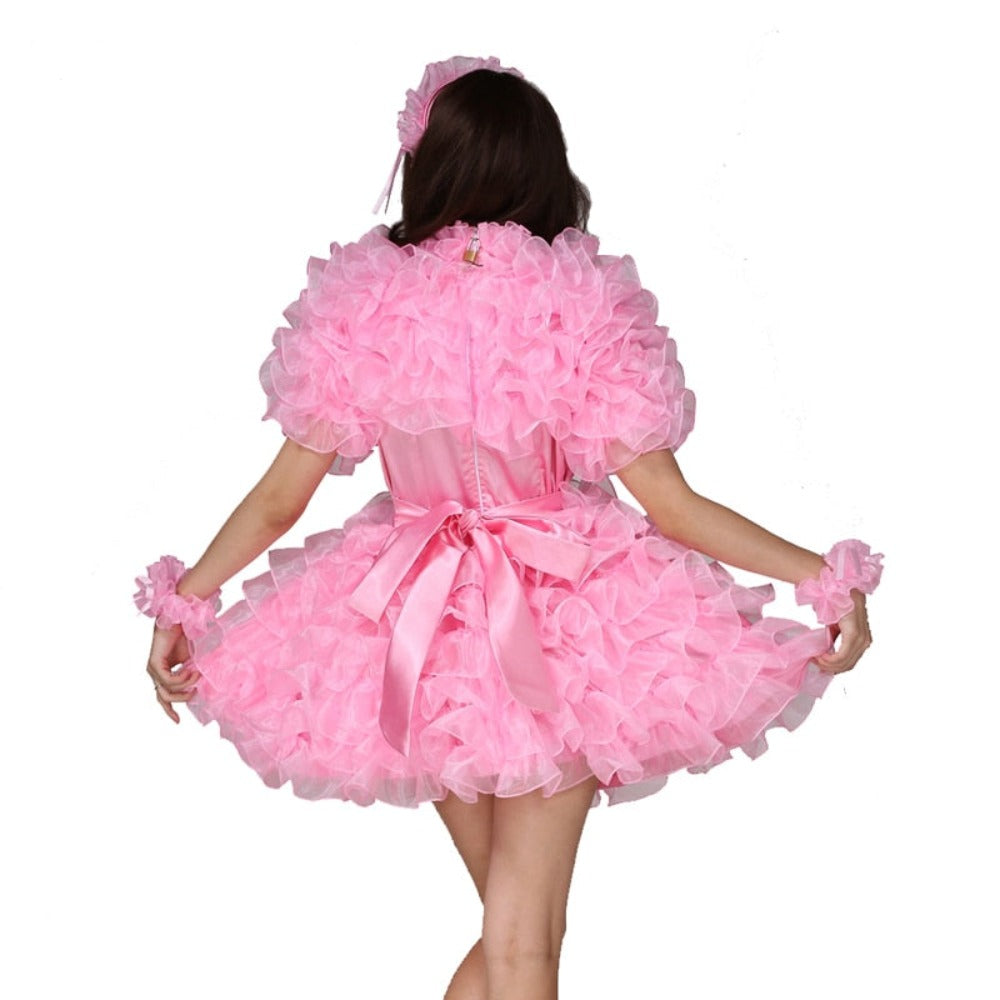 "Sissy Elsie" Lockable  Puffy Dress