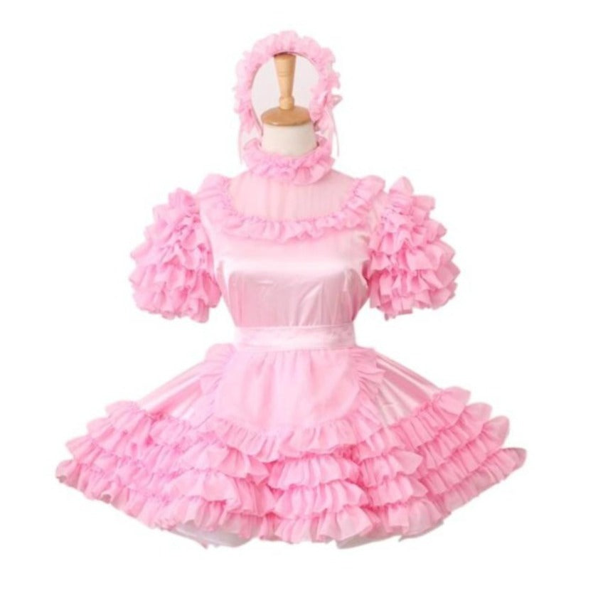 "Sissy Juniper" Lockable Maid Dress