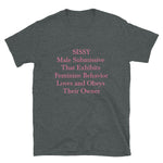 Load image into Gallery viewer, &quot;Sissy Definition&quot; Short-Sleeve  T-Shirt
